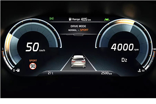 У Kia XCeed будет цифровая комбинация приборов