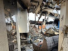 Жительница Туапсе показала последствия удара дрона по её квартире