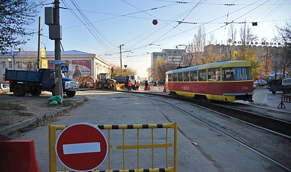 В центре Волгограда обновят трамвайный переезд на 7-й Гвардейской