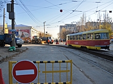 В центре Волгограда обновят трамвайный переезд на 7-й Гвардейской