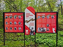В парке «Северное Тушино» к 80-летию Победы обновили Аллею Славы