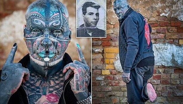 Магнето: самый татуированный пенсионер в Германии