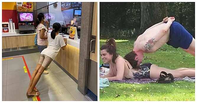 22 странные и нелепые позы, в которых застукали этих людей-йогов