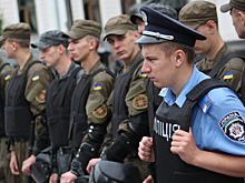 Украинский депутат обнародовал видео начала конфликта «Правого сектора» и милиции