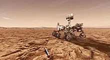 Марсоход прислал на Землю первые снимки с места посадки