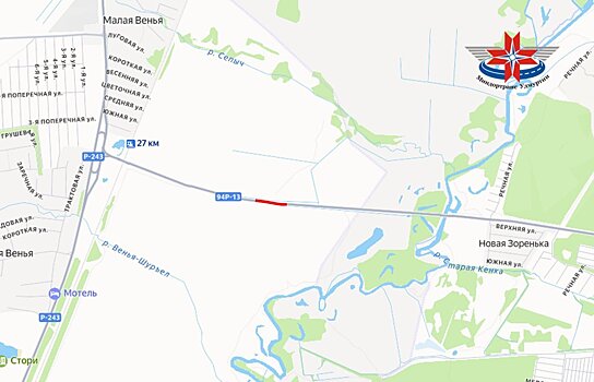 Реверсивное движение введут на дороге вблизи СНТ «Новая Зоренька» под Ижевском