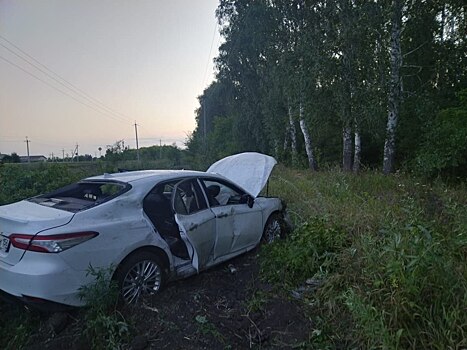 В Саракташском районе иномарка слетела в кювет, пострадали пять человек