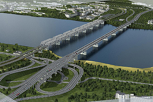 Концессионер готов начать подготовку к строительству нового моста в Новосибирске в 2018 г.