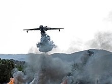 Весь экипаж разбившегося пожарного самолета Бе-200 погиб