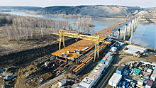 Новый этап строительства моста "Звездный" стартовал в Кузбассе