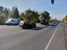 Под Рязанью столкнулись «четвёрка» и Range Rover