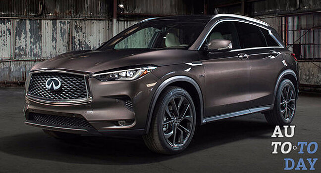 Infiniti показали официальные фото кроссовера QX50 перед дебютом в Лос-Анджелесе
