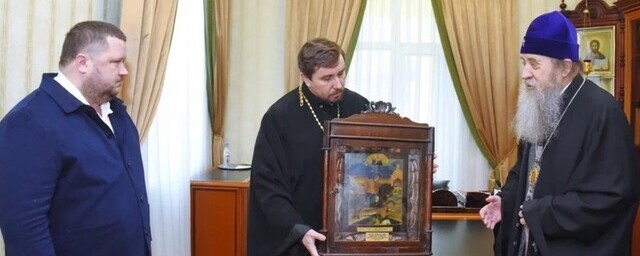 В Оренбурге появилась редчайшая икона святого мученика Дмитрия Солунского