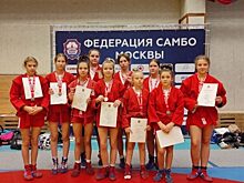 Самбистки из ЮВАО завоевали серебро Кубка Москвы