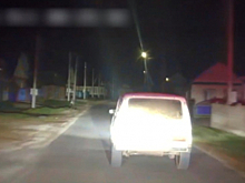 В Саратовской области полицейские применили огнестрельное оружие для остановки лихача