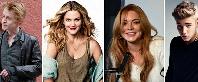 Звезды, которые в юности имели проблемы с алкоголем