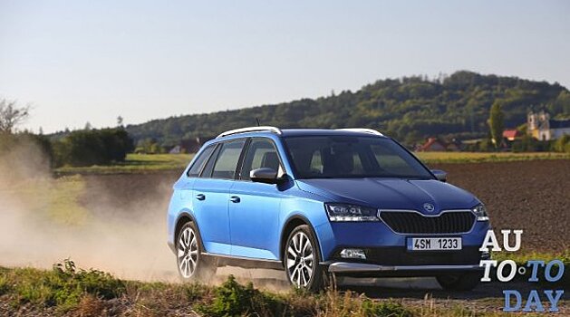 Skoda выпускает новую версию Fabia Combi Scoutline