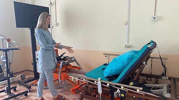 В областную больницу привезли новое оборудование для реабилитации