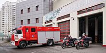 В Москве раскрыли задачи спасателей на мотоциклах