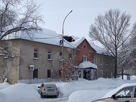 В жилом доме в Заводском районе обрушилась крыша