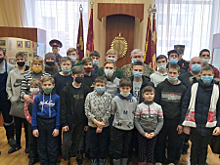 В Пермском крае дети из верещагинского приюта посетили музей истории Пермской полиции