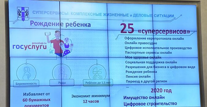 Цифровое равенство и братство: в Новосибирской области внедряют суперсервисы