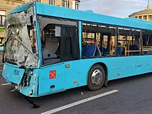 Устроившего ДТП в Петербурге водителя автобуса задержали