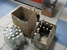 Более 50 бутылок нелегального алкоголя изъяли из кстовского магазина