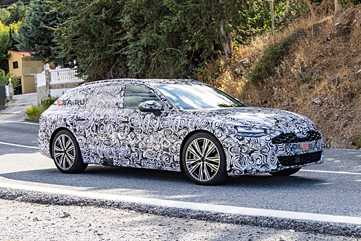 Audi A7 Avant готовят к дебюту