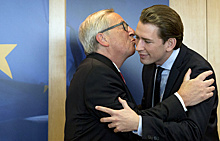 Канцлер Австрии отказался целоваться с Юнкером