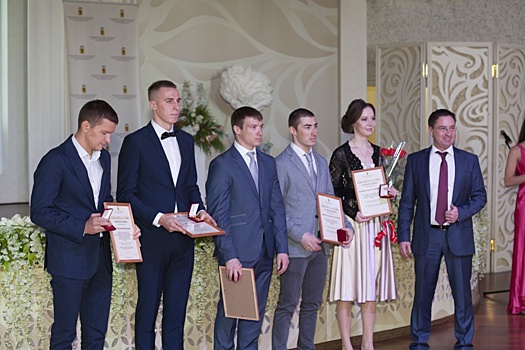В Ярославле наградили 55 лучших спортсменов и 10 тренеров