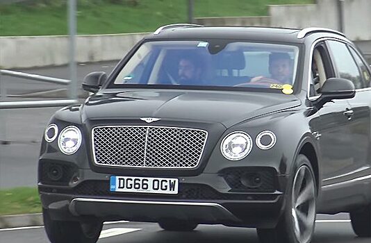 Bentley Bentayga PHEV уже тестируют на Нюрбургринге