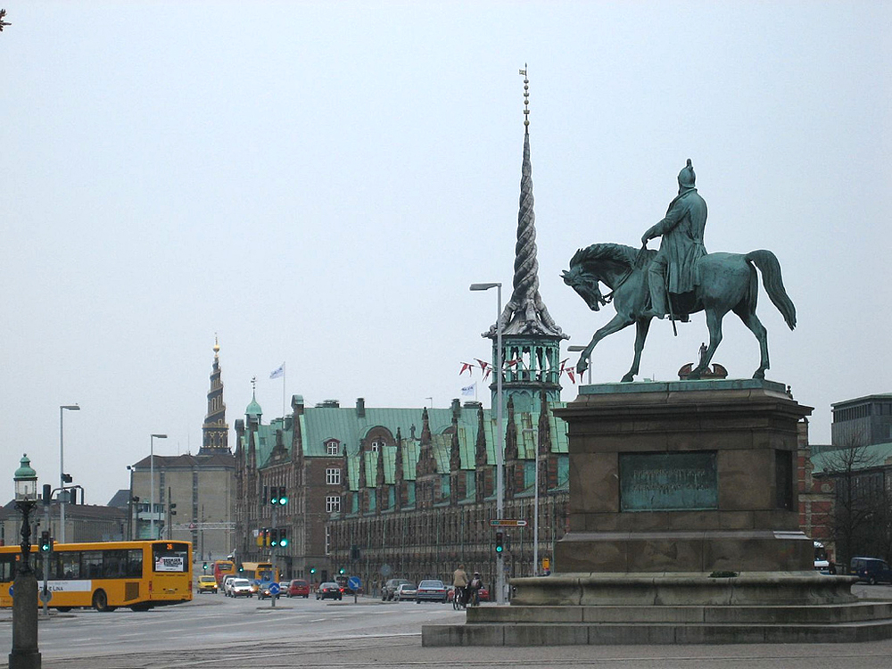 Памятник королю Фредерику VII, Копенгаген, Дания