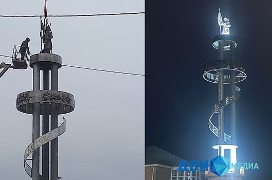 В Ростове-на-Дону установили еще один памятник атаману Матвею Платову