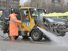 Московские улицы помоют специальным шампунем