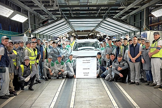 Завод в Калуге прошел рубеж: выпущен первый Haval M6 по полному циклу