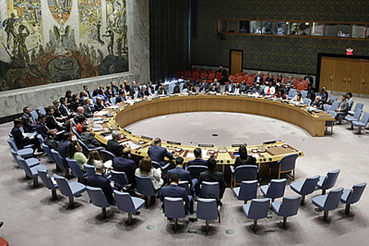 Заседание СБ ООН по поводу ситуации на Ближнем Востоке. Видеотрансляция