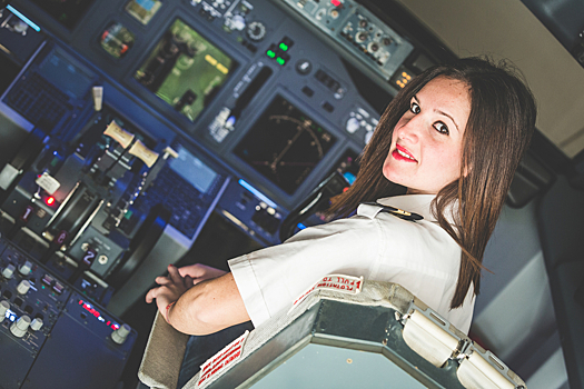 Почему так мало женщин работают пилотами