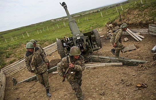Армения оказала помощь "Армии обороны Нагорного Карабаха"