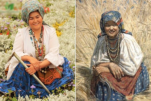 В Киргизии оживили картины известных художников