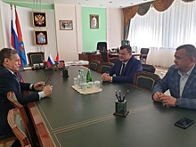 Губернатор Александр Никитин провел встречу с заместителем генерального директора ВГТРК Рифатом Сабитовым