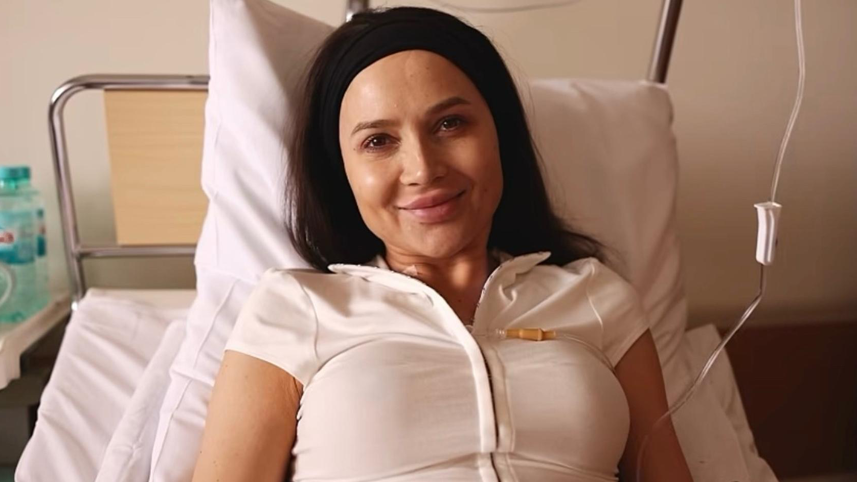 Лерчек начала стремительно худеть после восьмой химиотерапии: «Я похудела на три килограмма за три дня»