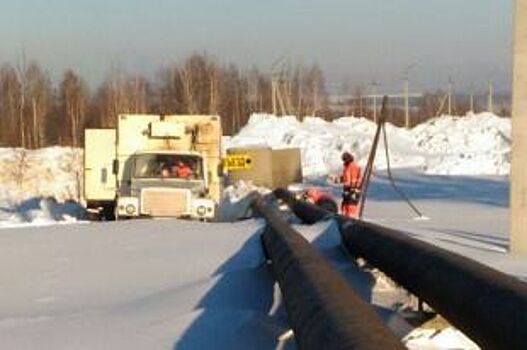 В поселке Кедровка произошла авария на подающем водоводе