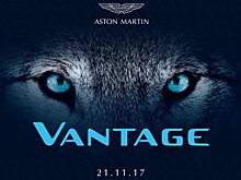 Названа дата презентации нового Aston Martin Vantage