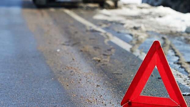 В Воронеже после ДТП с тягачом фургон отбросило на пешехода