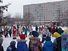 200 вологжан приняли участие в новогодней ёлке в сквере Героев СВО