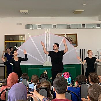 Коллектив Дагестанского театра кукол показал спектакль в реабилитационном центре «Надежда»