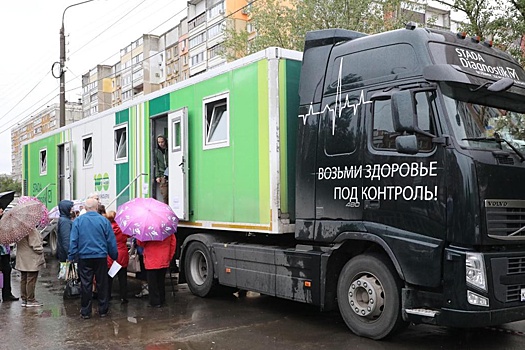 По Нижегородской области курсируют "Поезда здоровья"