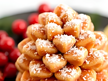 Новогодний десерт без выпечки: еловые шишки