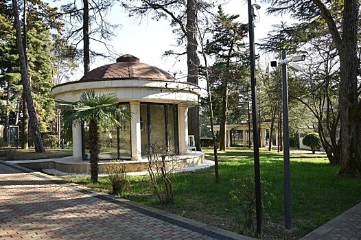 Бювет у Зимнего театра в Сочи откроется после реконструкции в мае